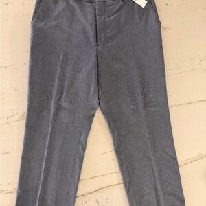 Banana Republic Tailored Fi Pants Men’s 38x30 Navy Blue Dress NWT